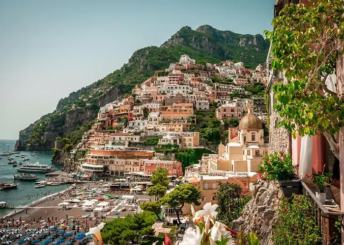 Charming Panoramic Suite In The Center Of Positano 4*