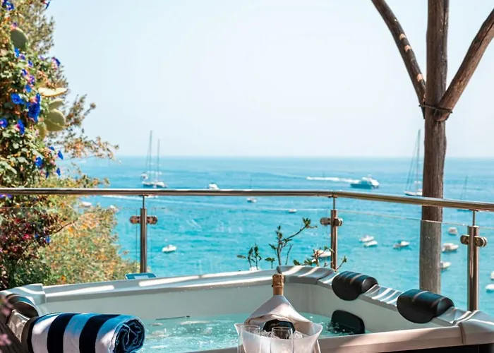 Charming Panoramic In The Center Of 4* Positano