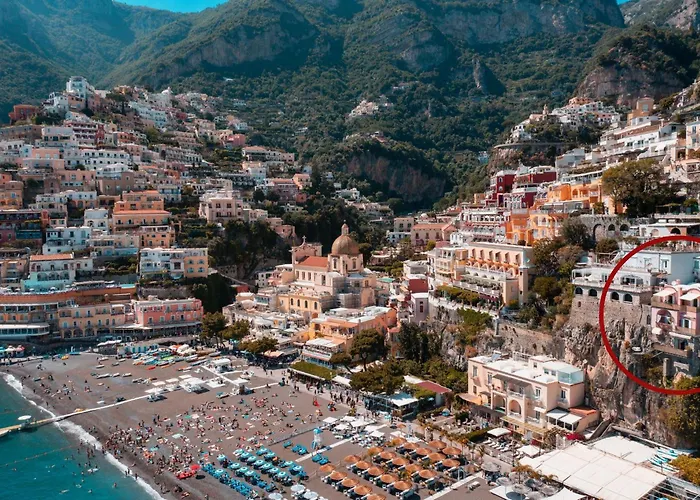 Charming Panoramic Suite In The Center Of Positano Bed & Breakfast 4*